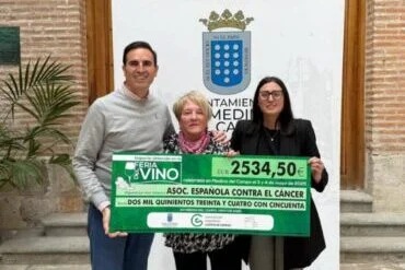 Guzmán Gómez, Mari Juli López y Patricia Carreño // Fuente: Ayuntamiento de Medina del Campo Guzmán Gómez, Mari Juli López y Patricia Carreño // Fuente: Ayuntamiento de Medina del Campo